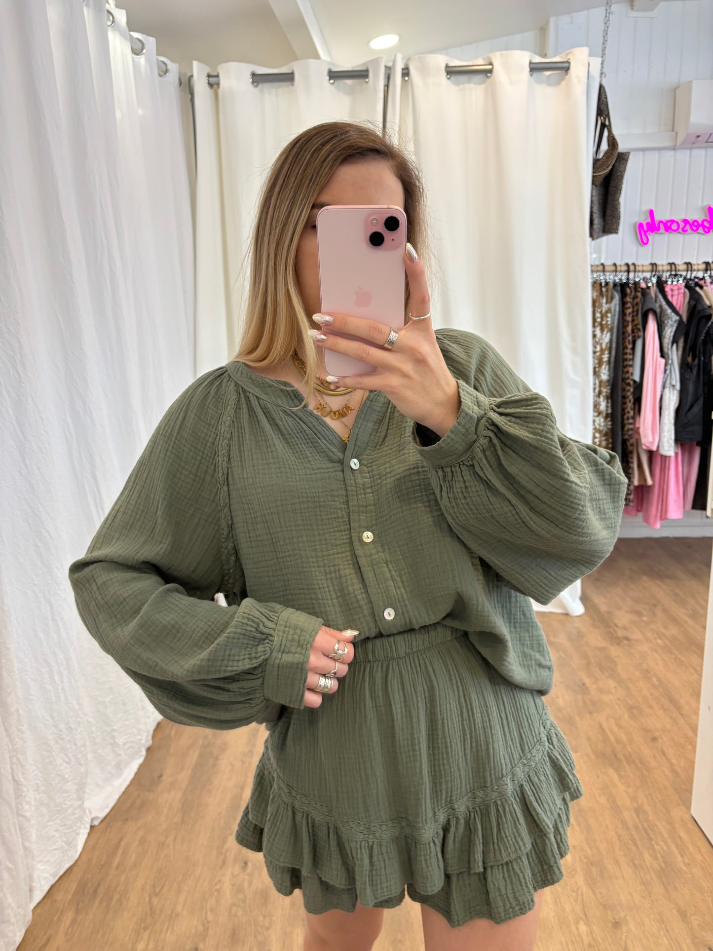 Blouse LYA Kaki
