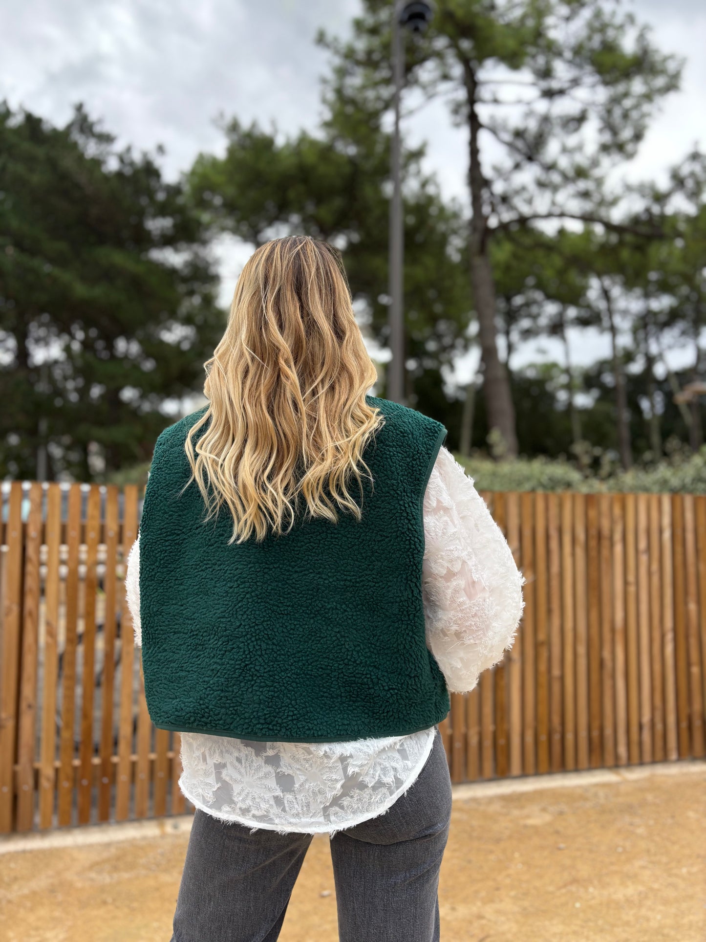 Veste sans manches ABY Vert foncé
