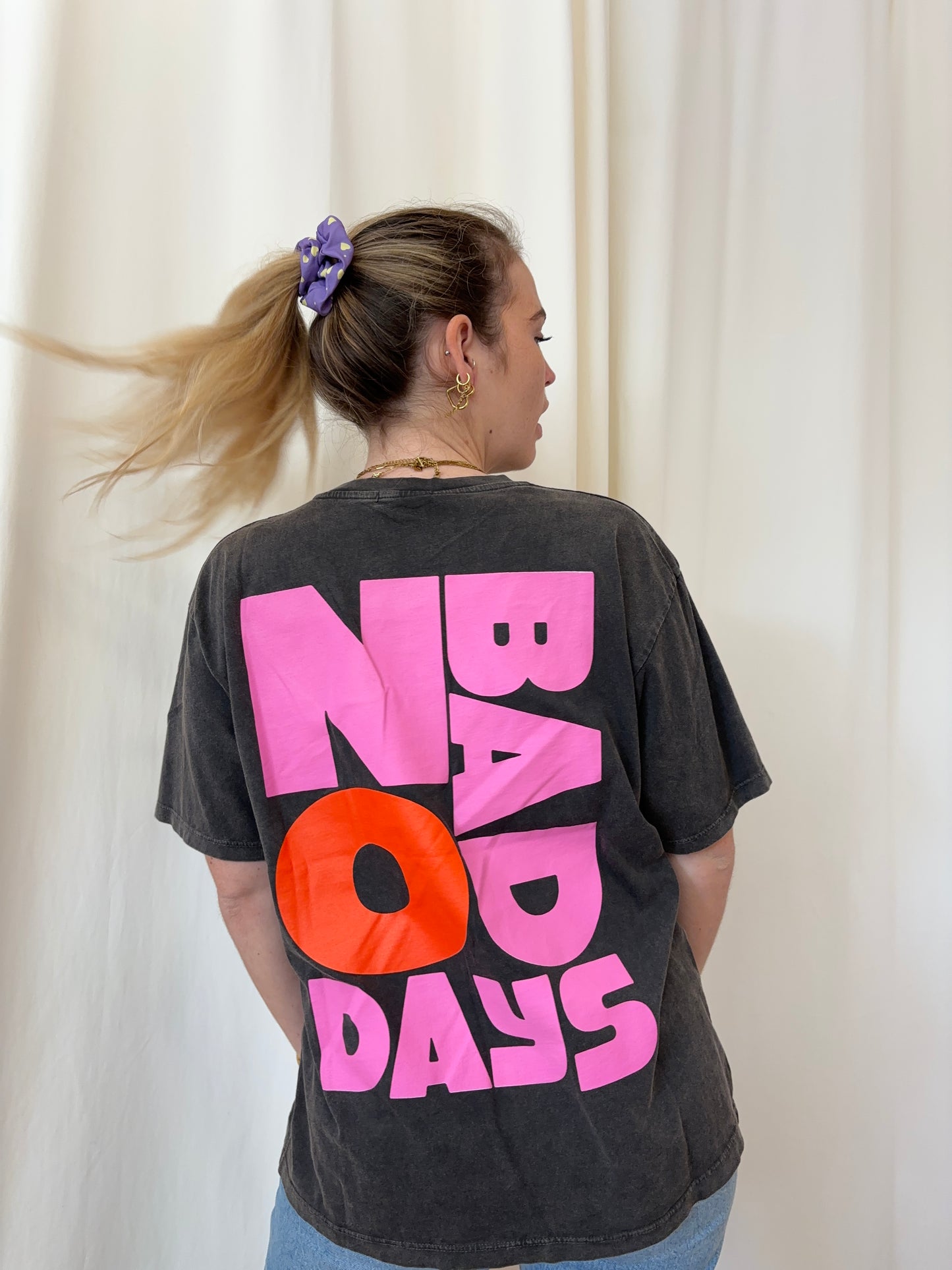 T-shirt NO BAD DAYS Noir