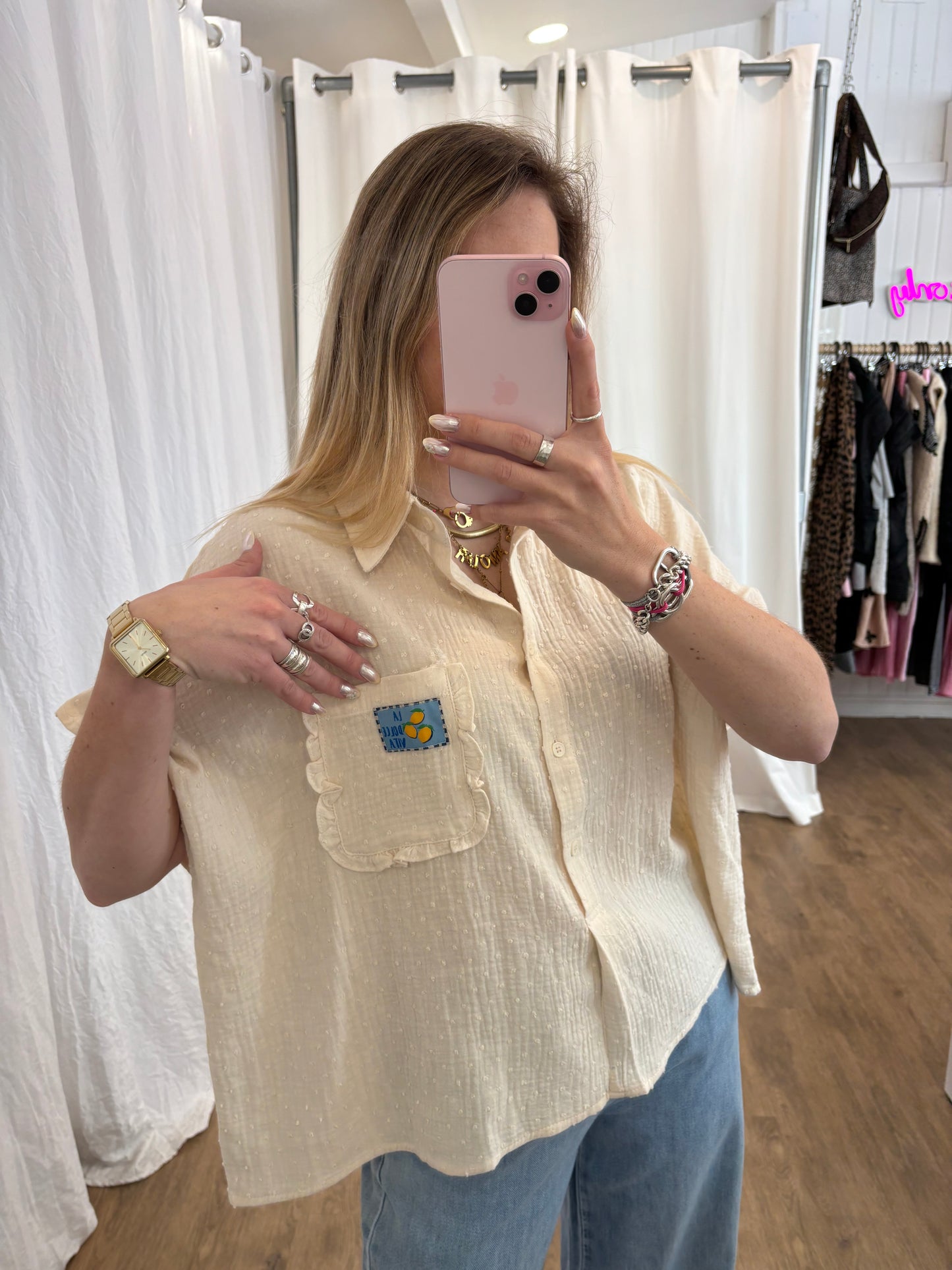 Chemise LOLA Ăcru