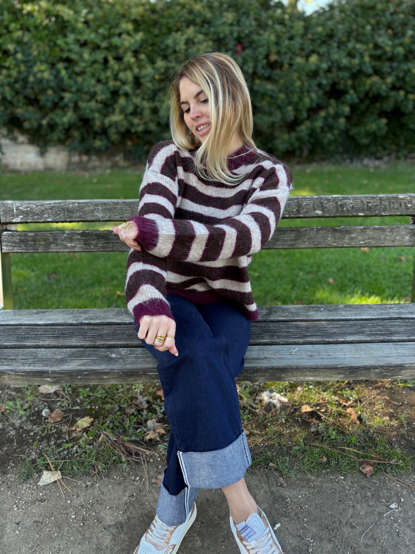 Pull LINA Bordeaux