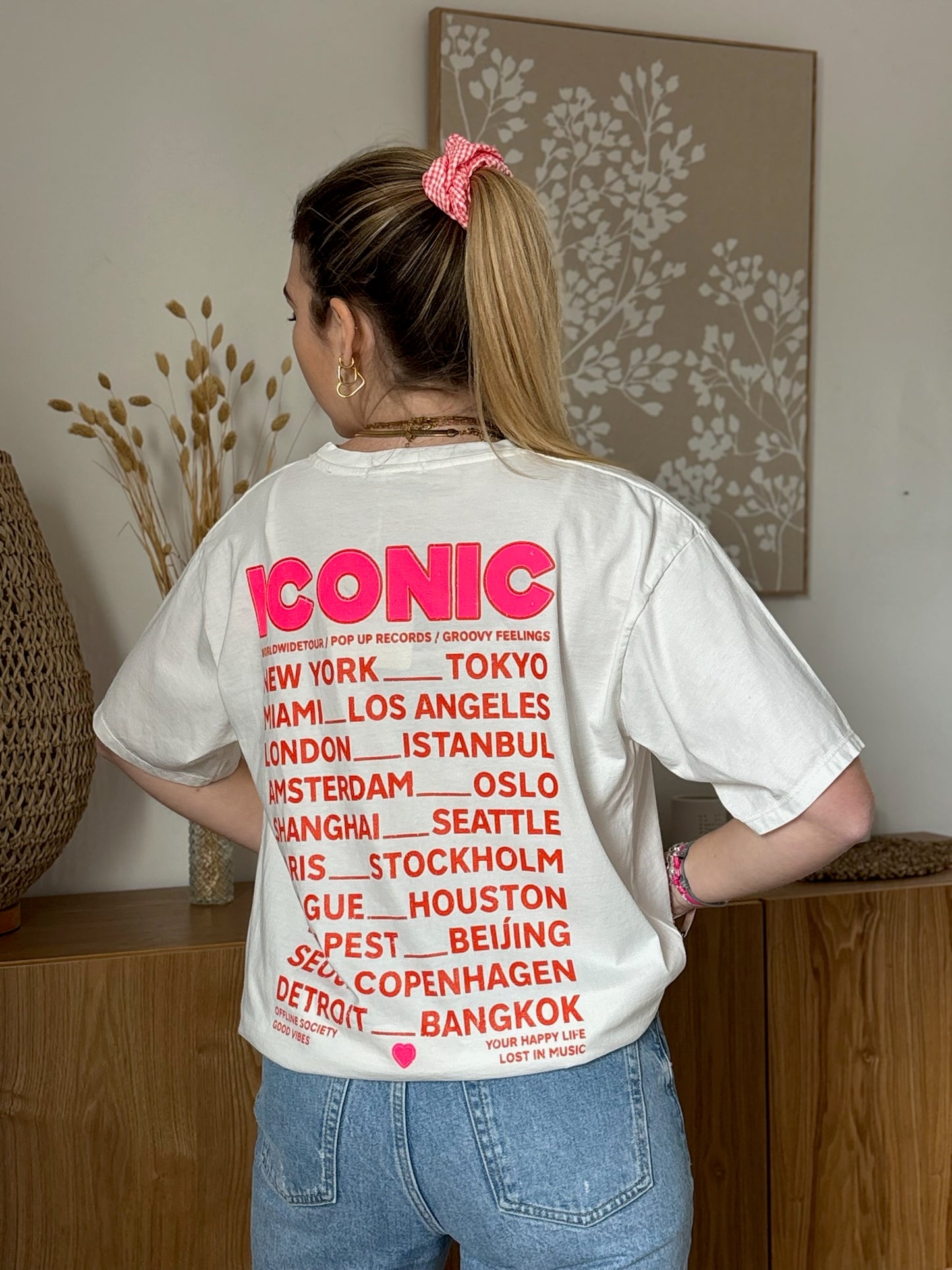 T-shirt ICONIC Blanc