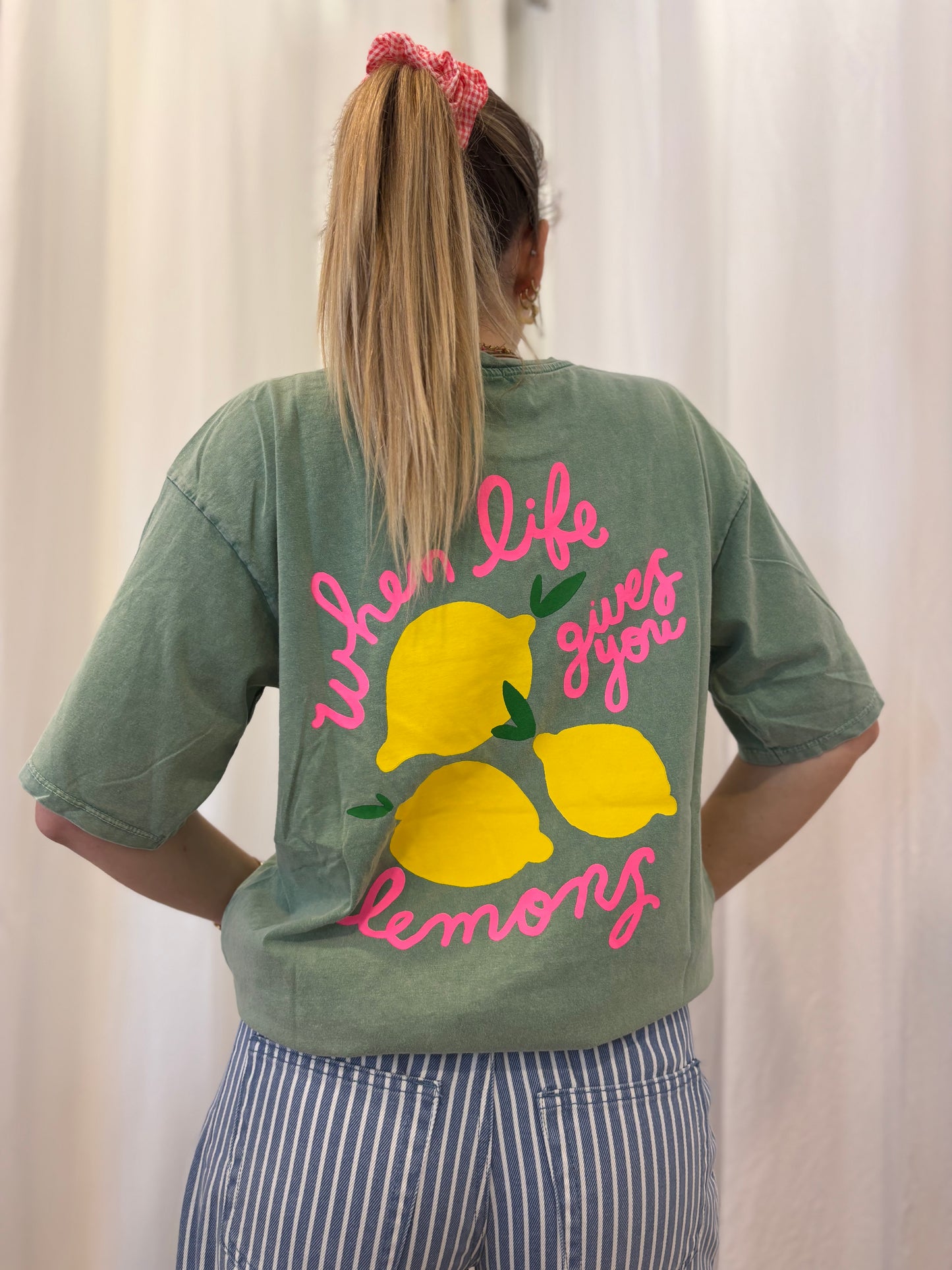 T-shirt LEMONS Vert