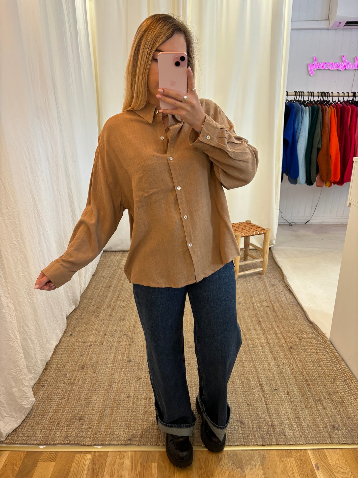 Chemise GABRIELA Camel