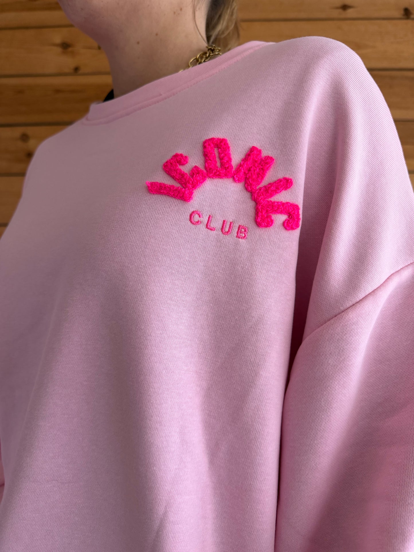 Sweat ICONIC Rose + Multicolore