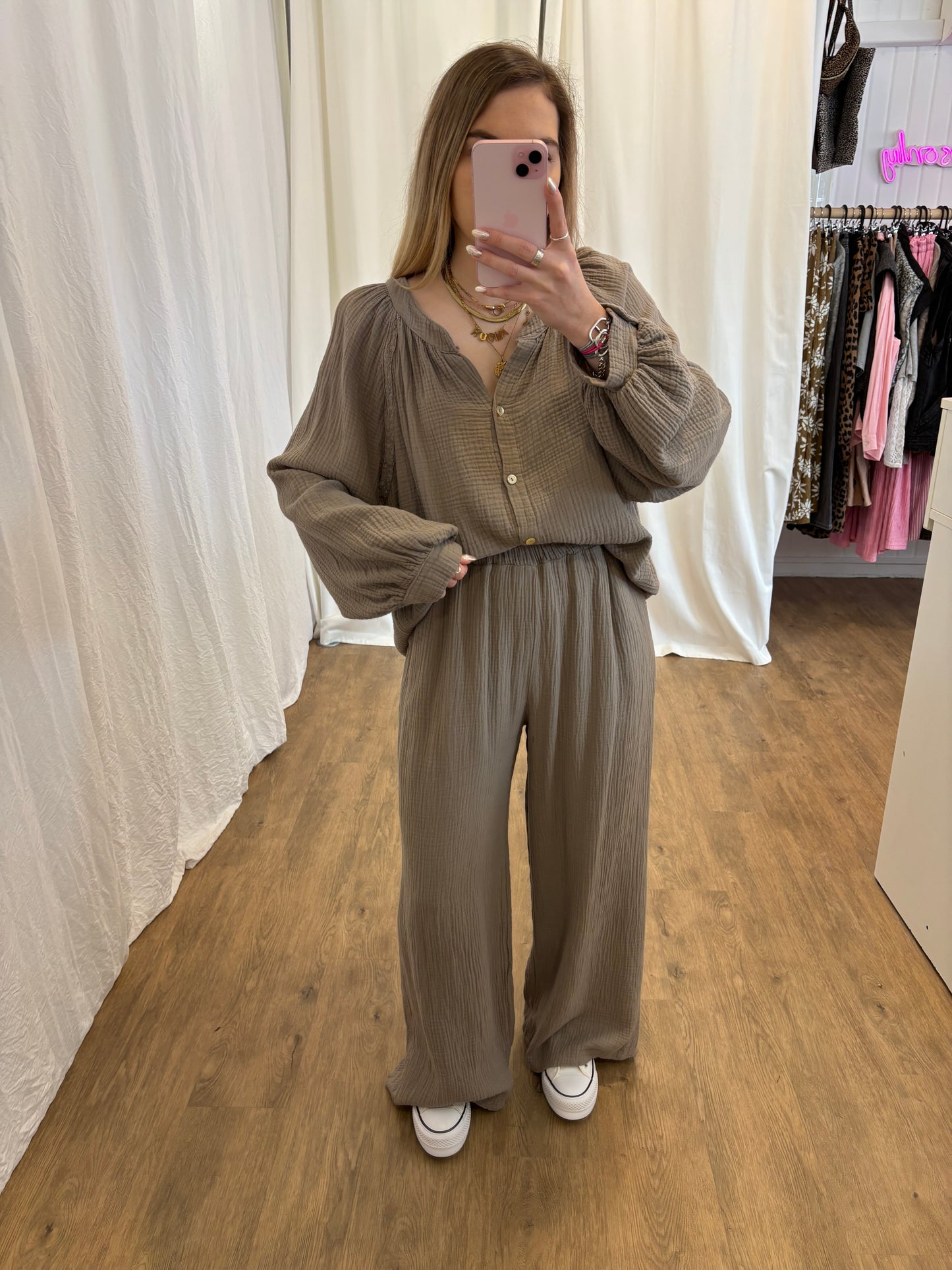 Blouse LYA Taupe
