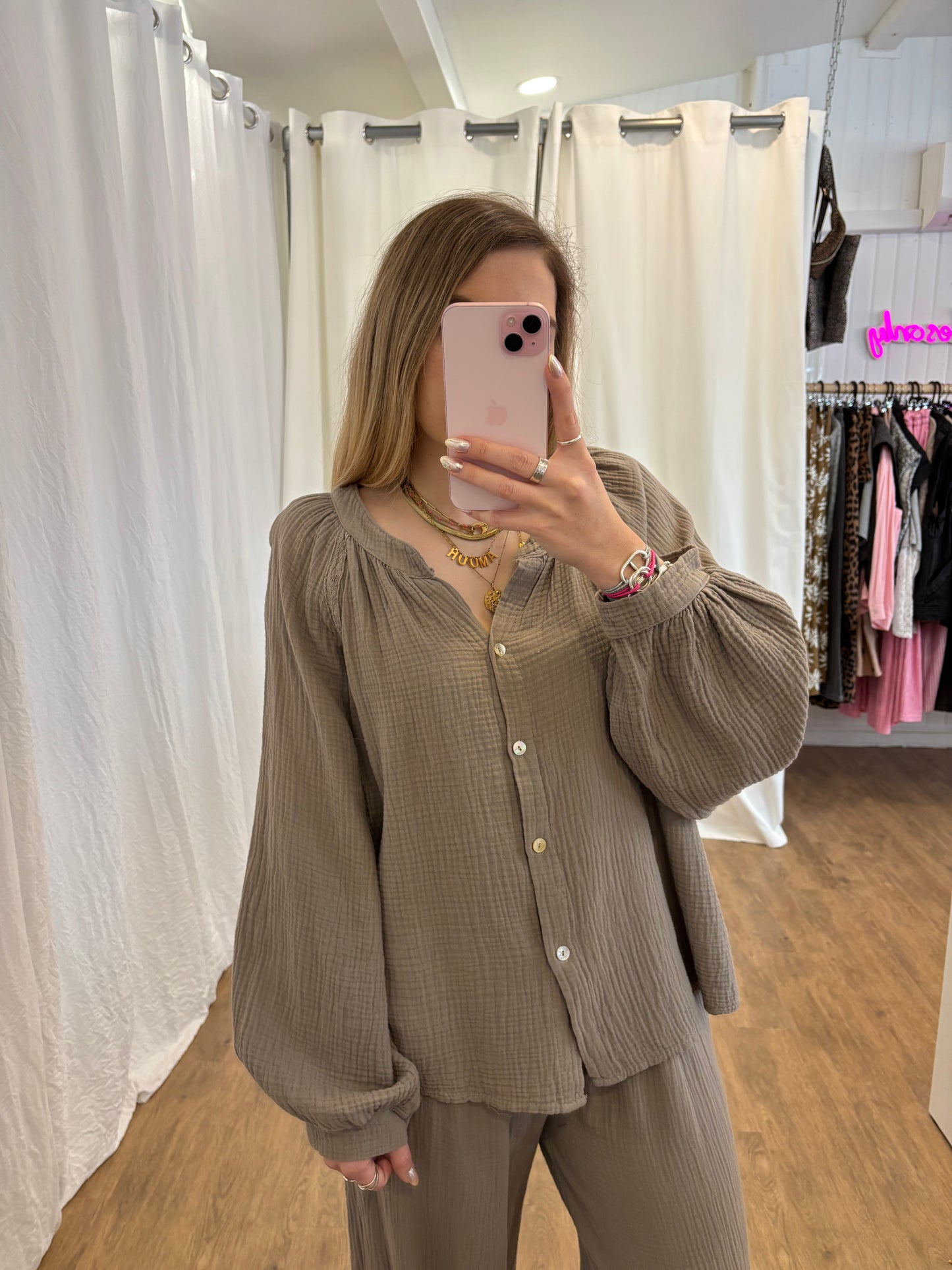 Blouse LYA Taupe