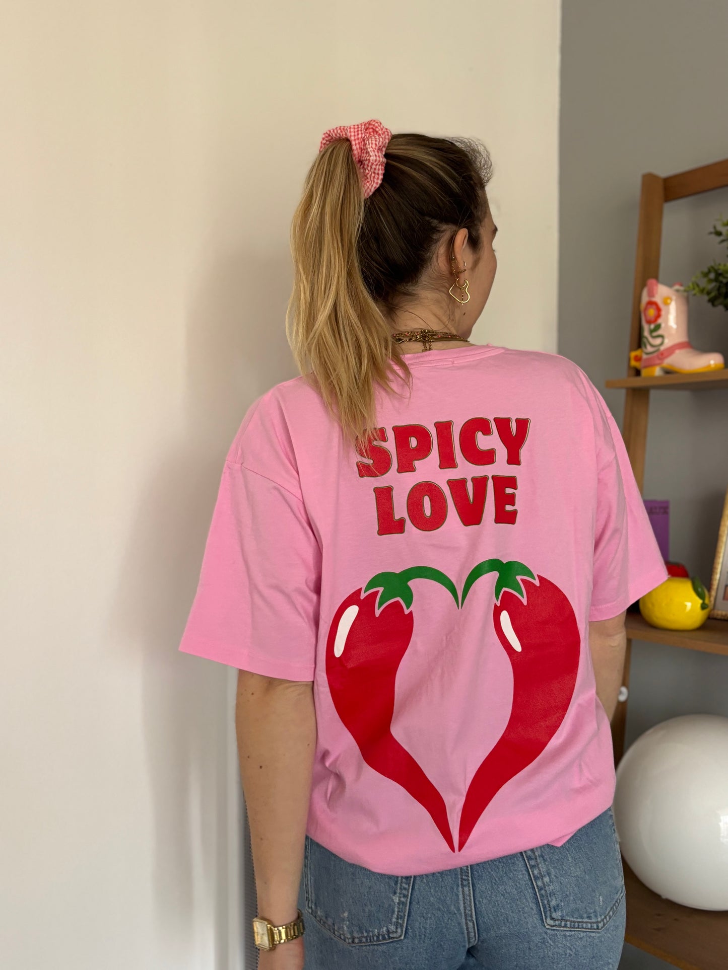 T-shirt SPICY LOVE Rose