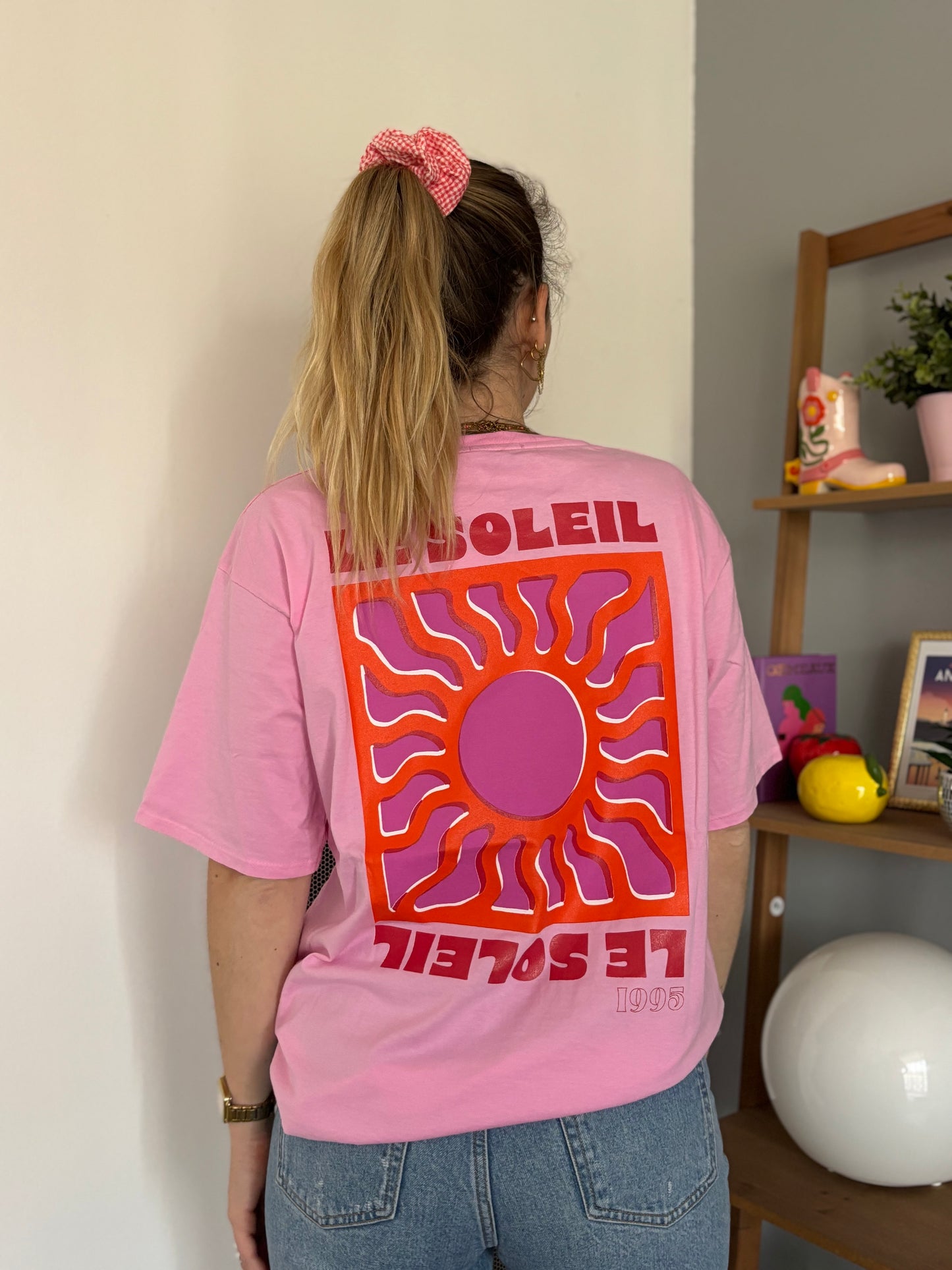 T-shirt SOLEIL Rose baby