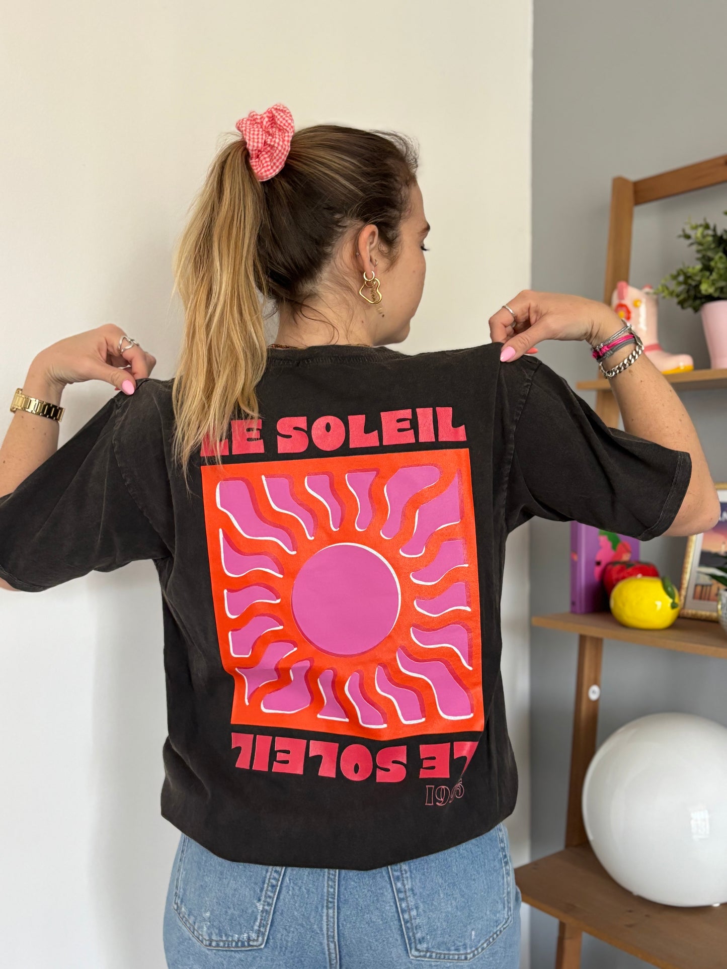 T-shirt SOLEIL Noir