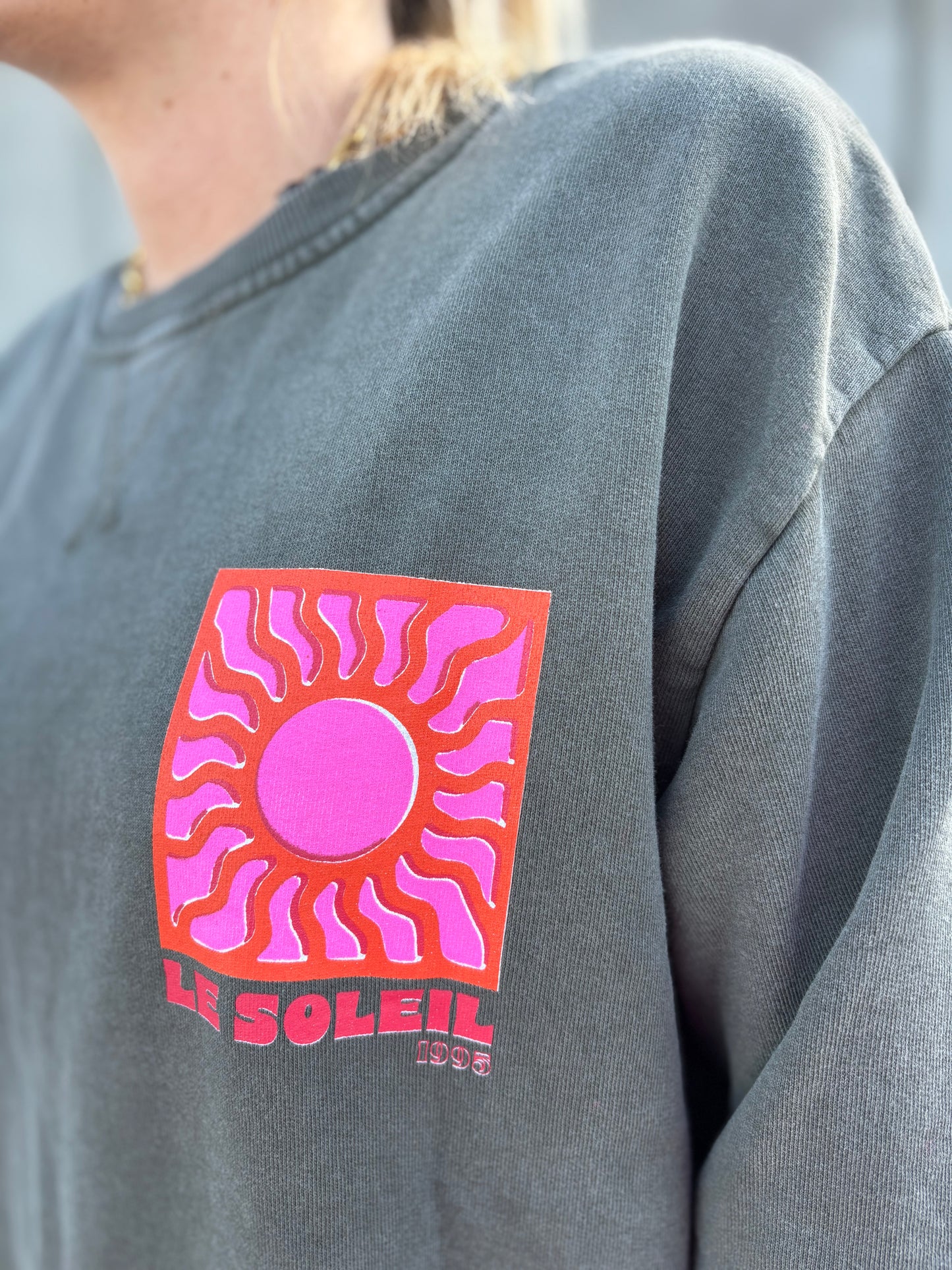 Sweat SOLEIL Kaki