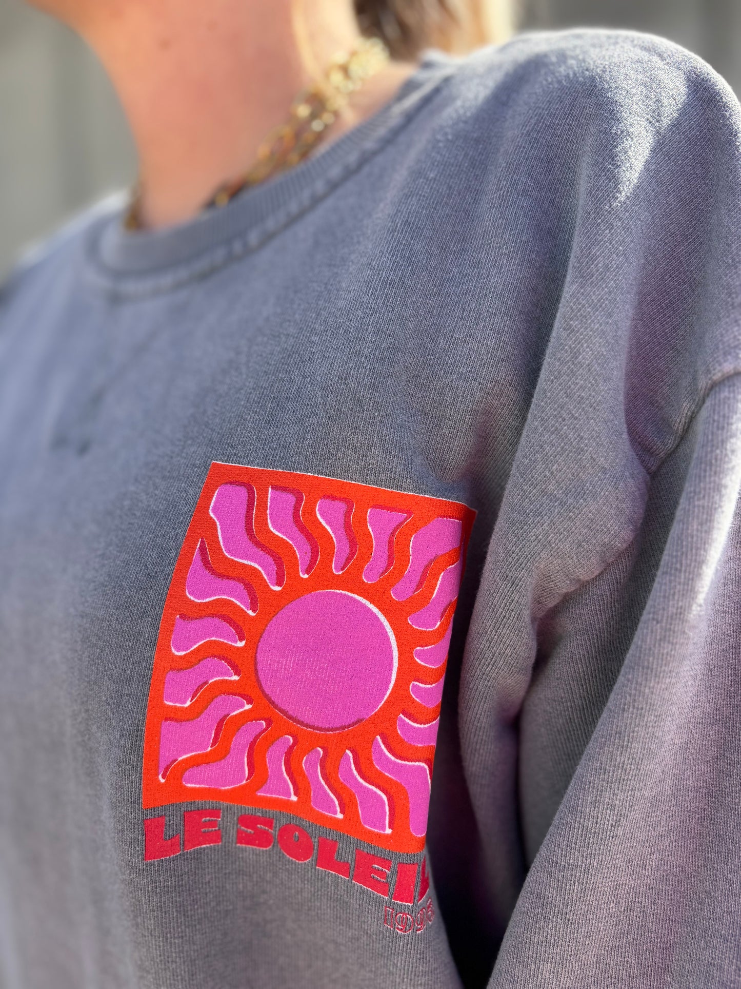 Sweat SOLEIL Gris
