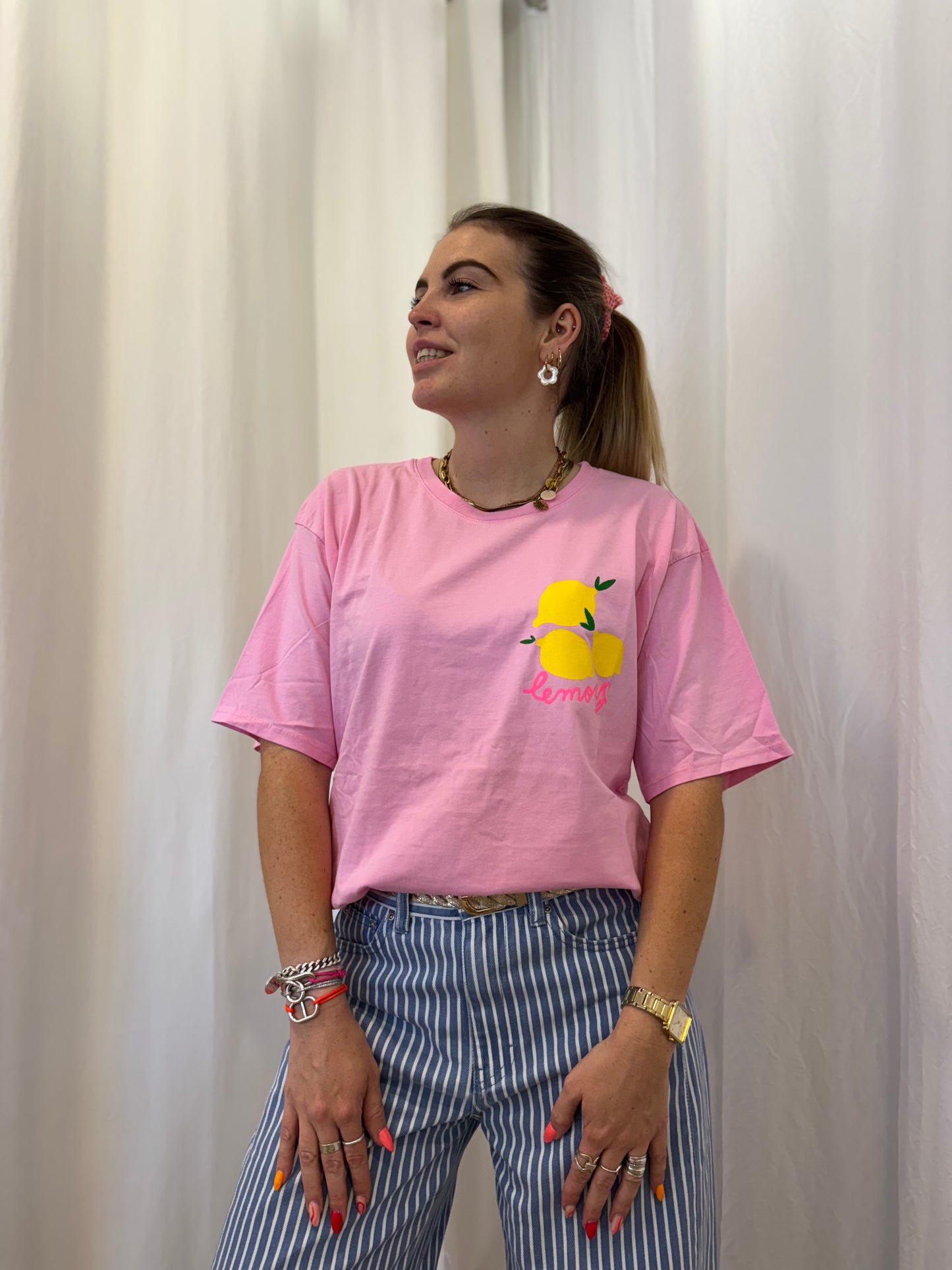 T-shirt LEMONS Rose baby