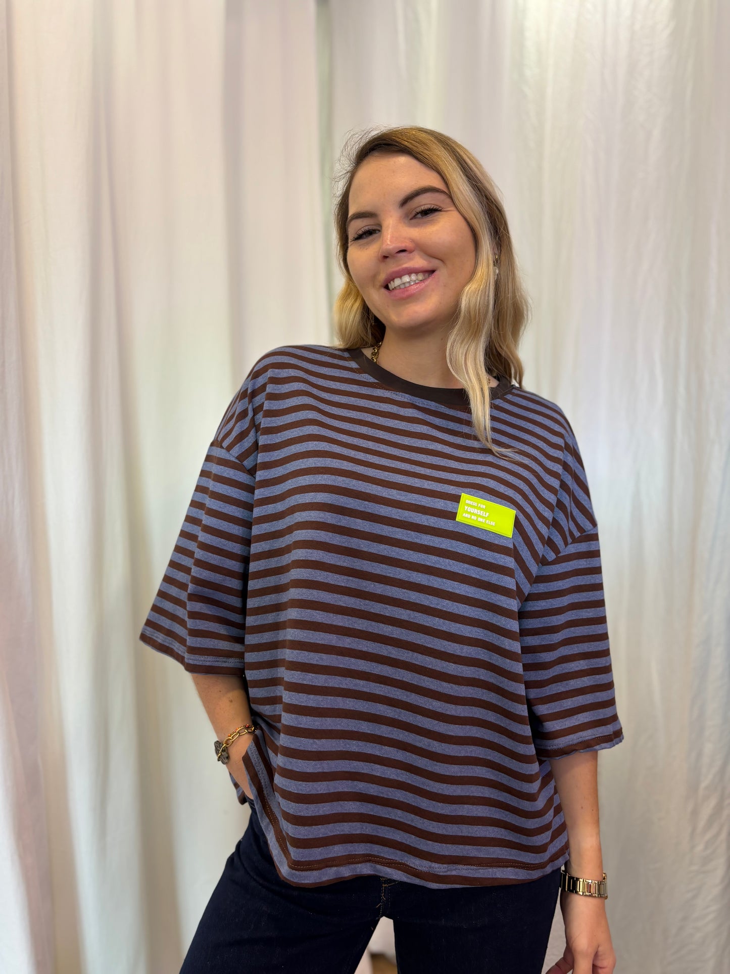T-shirt marinière YOURSELF - 7 couleurs