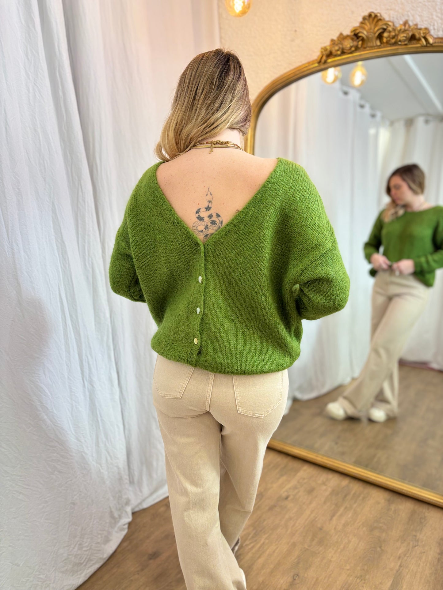 72 - Gilet LOU - Vert irlandais đ§Ą