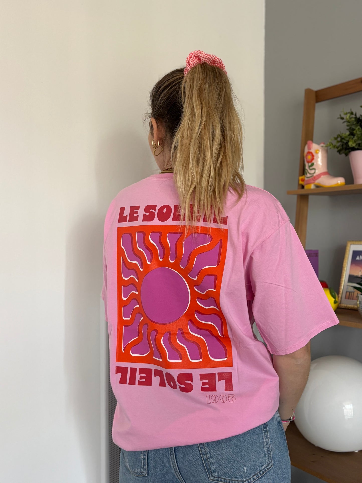 T-shirt SOLEIL Rose baby