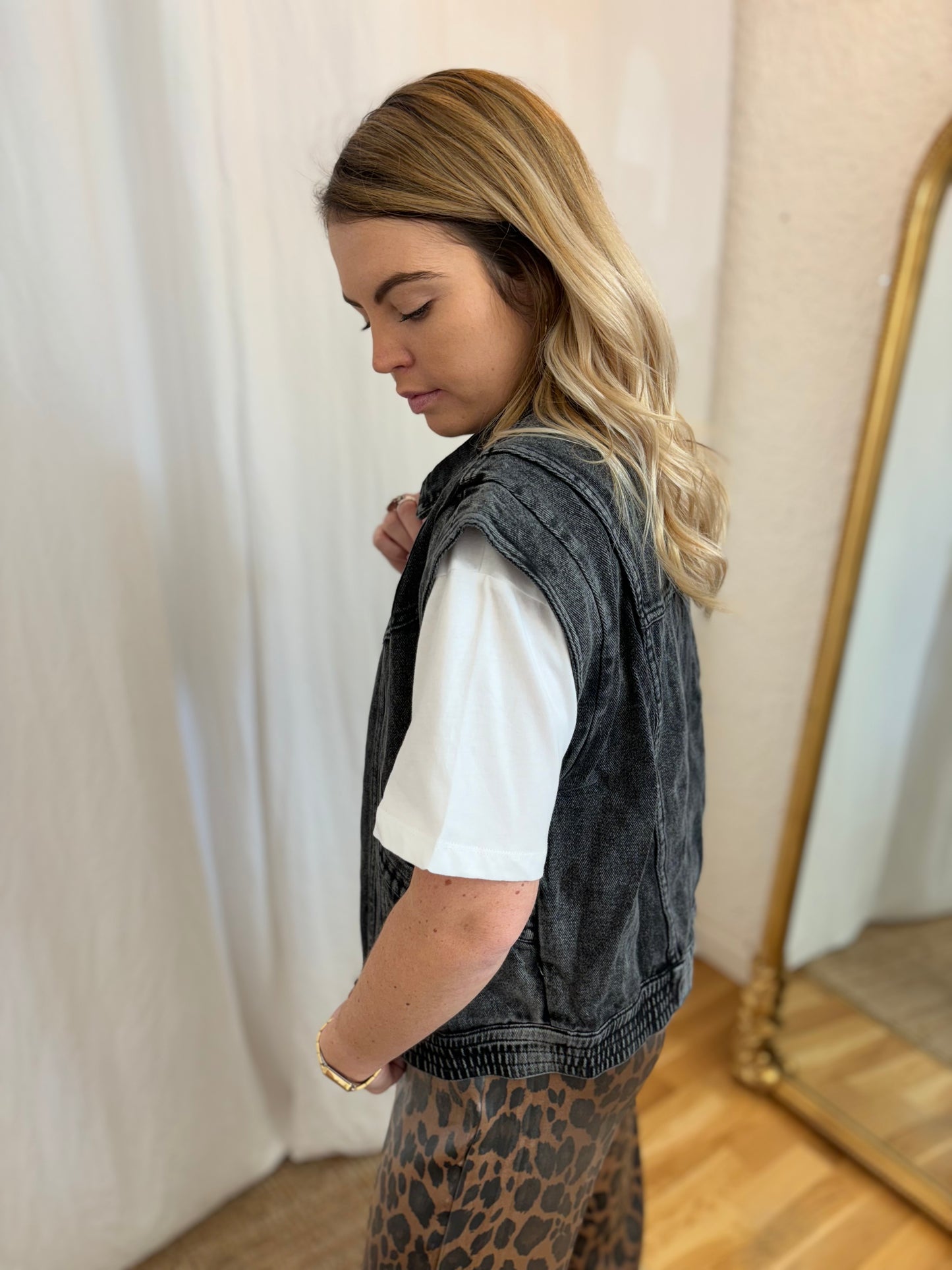 Veste sans manches BOO Noir