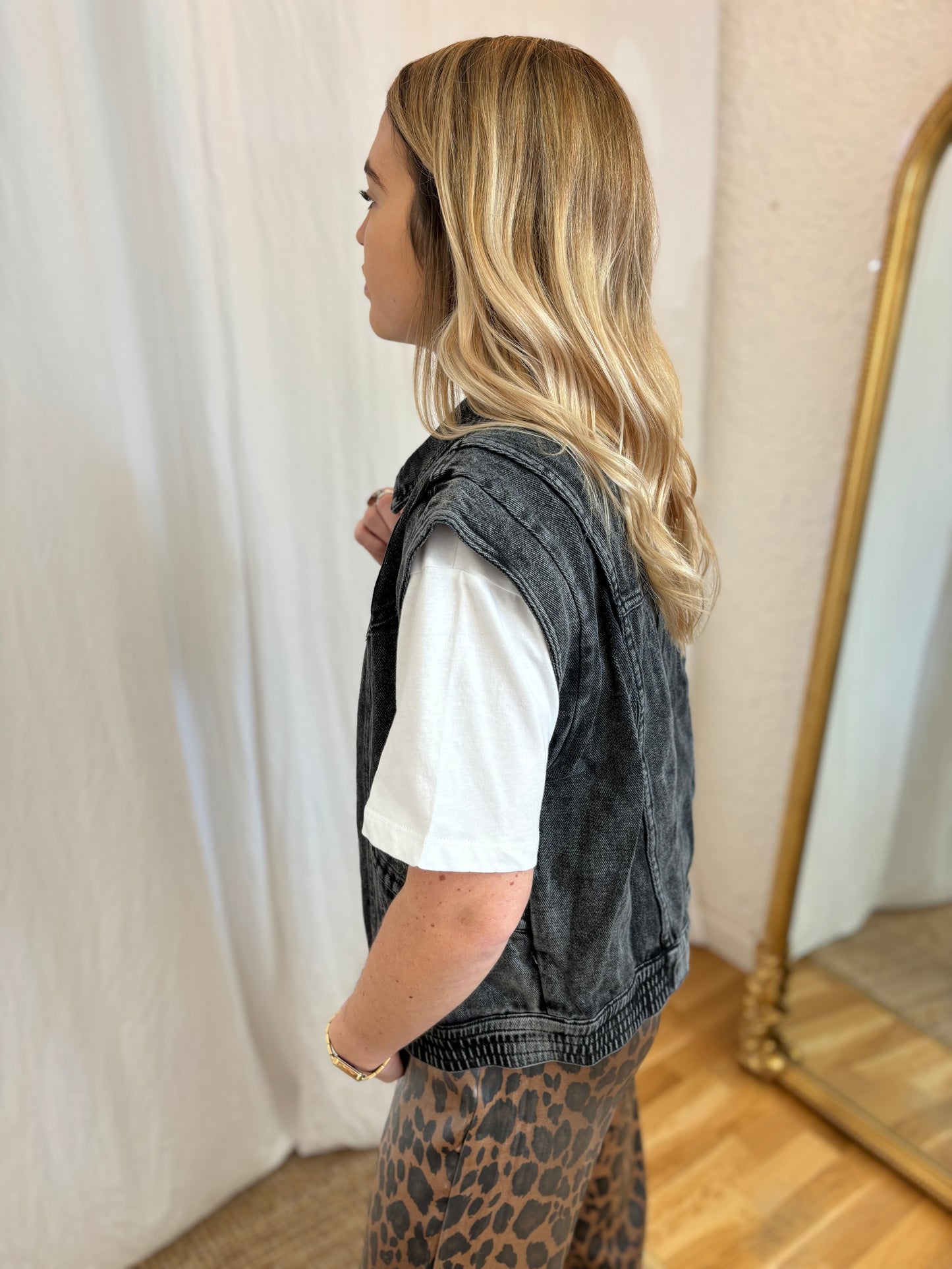 Veste sans manches BOO Noir