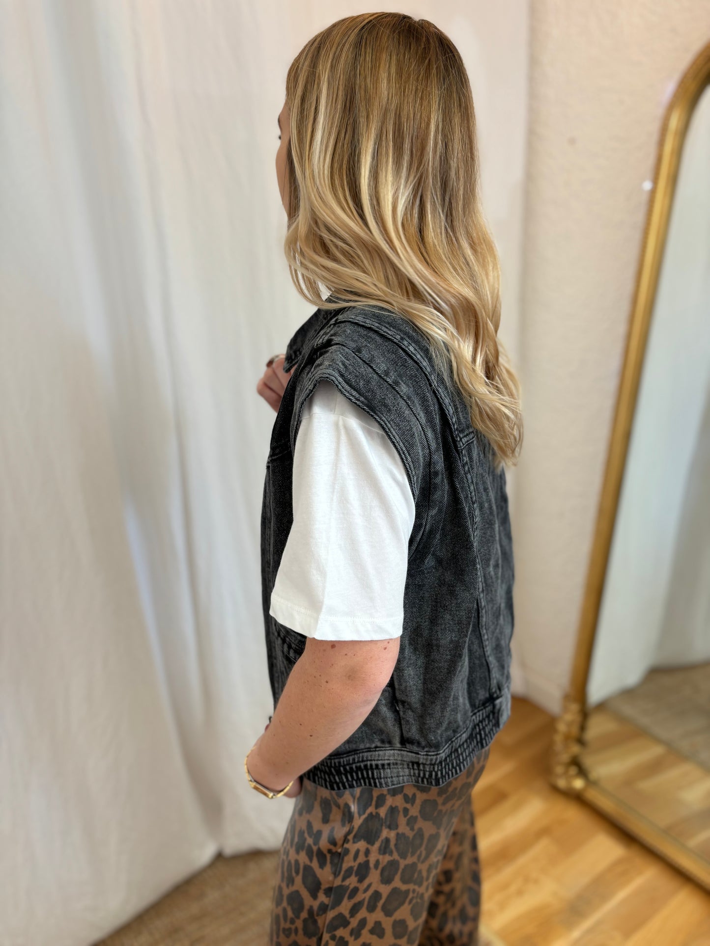 Veste sans manches BOO Noir