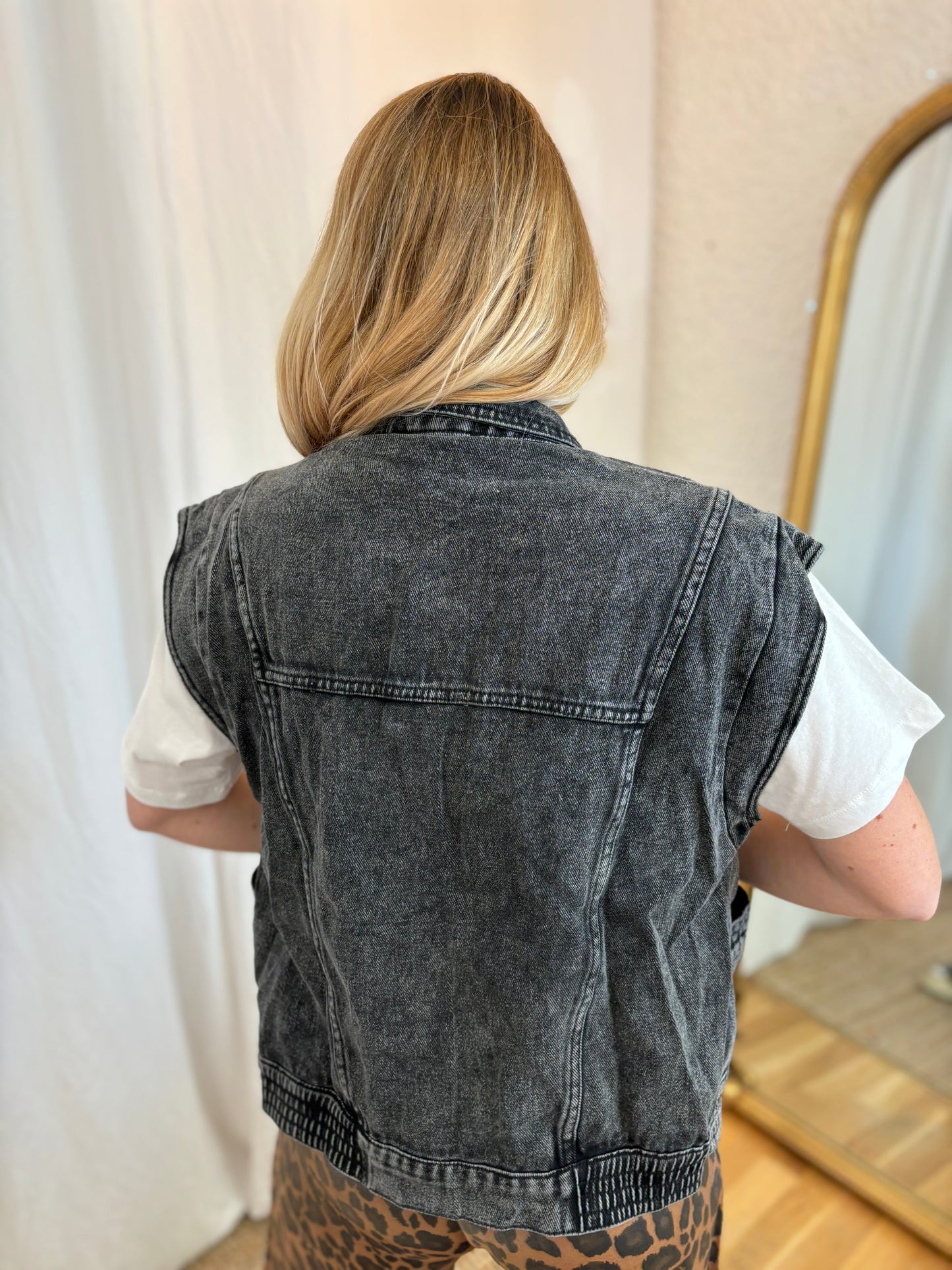 Veste sans manches BOO Noir