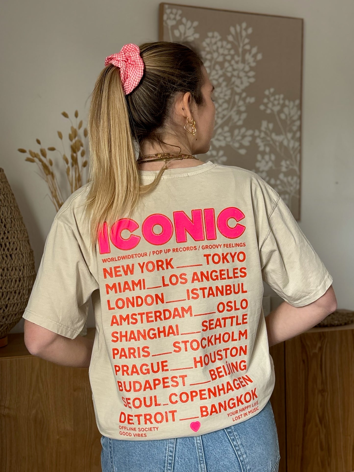 T-shirt ICONIC Beige
