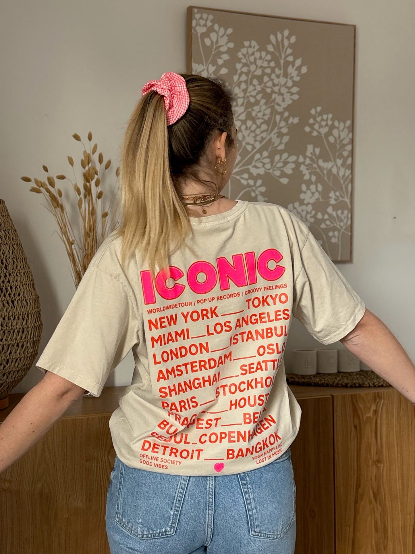 T-shirt ICONIC Beige