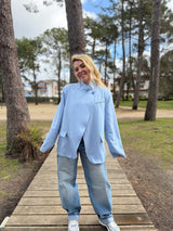 Veste blazer CHLOÉ Bleu ciel