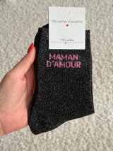 Chaussettes montantes MAMAN D’AMOUR