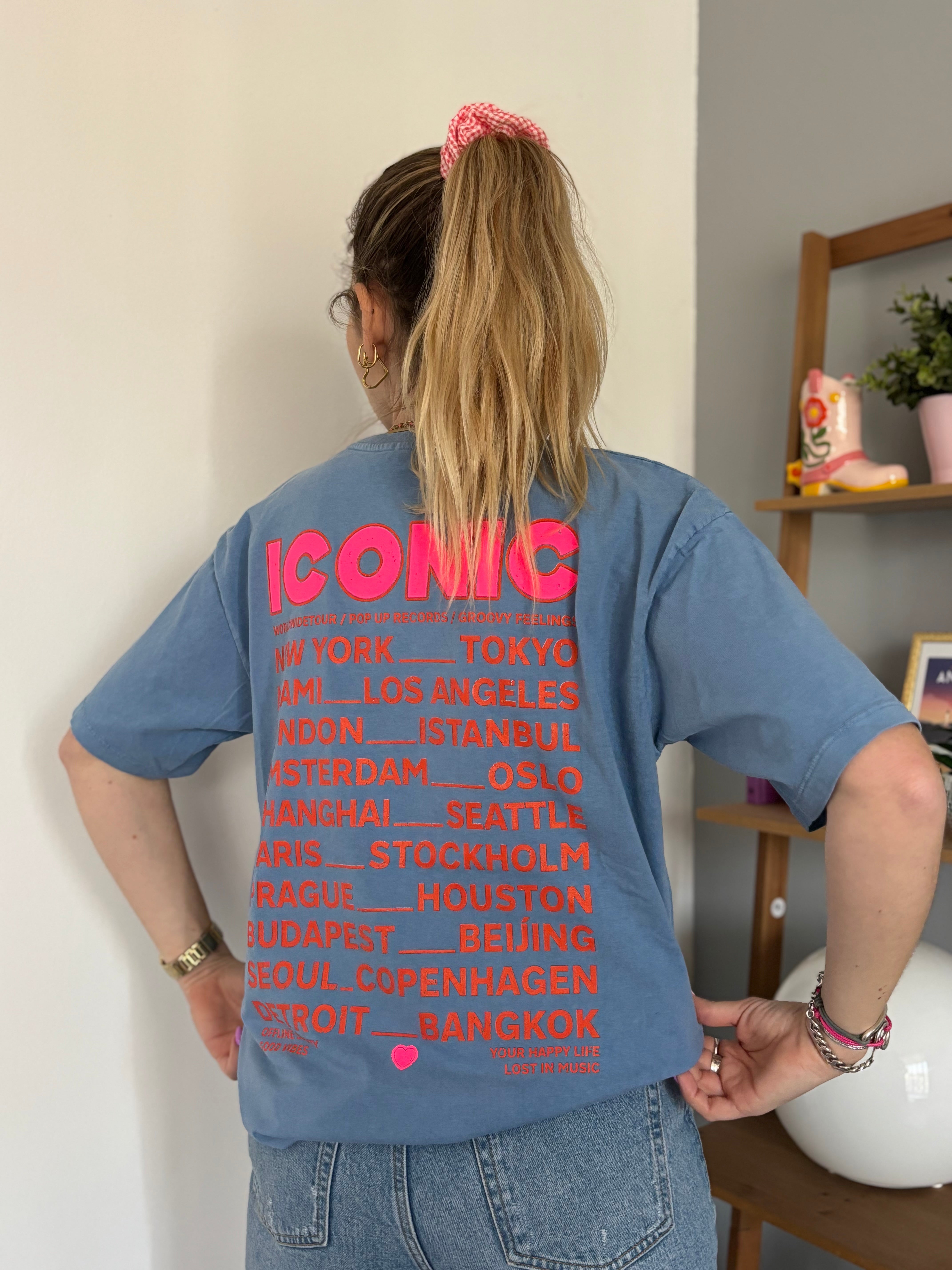 T-shirt ICONIC Bleu