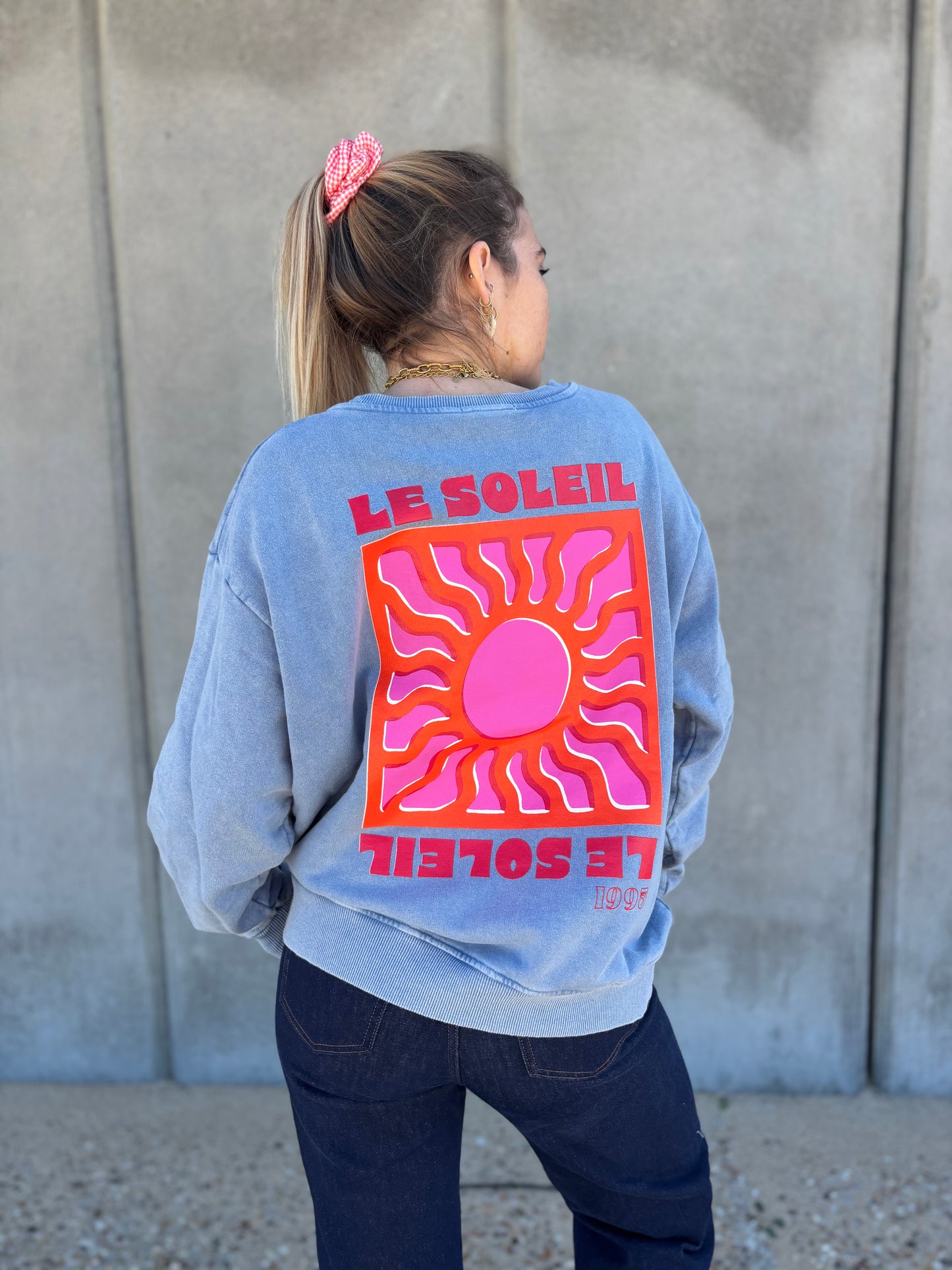 Sweat SOLEIL Bleu