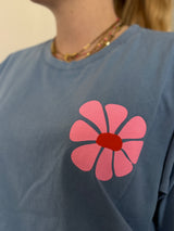 T-shirt MADE FOR MORE Bleu ••