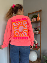 Sweat SOLEIL Corail fluo (NEW FLUO)