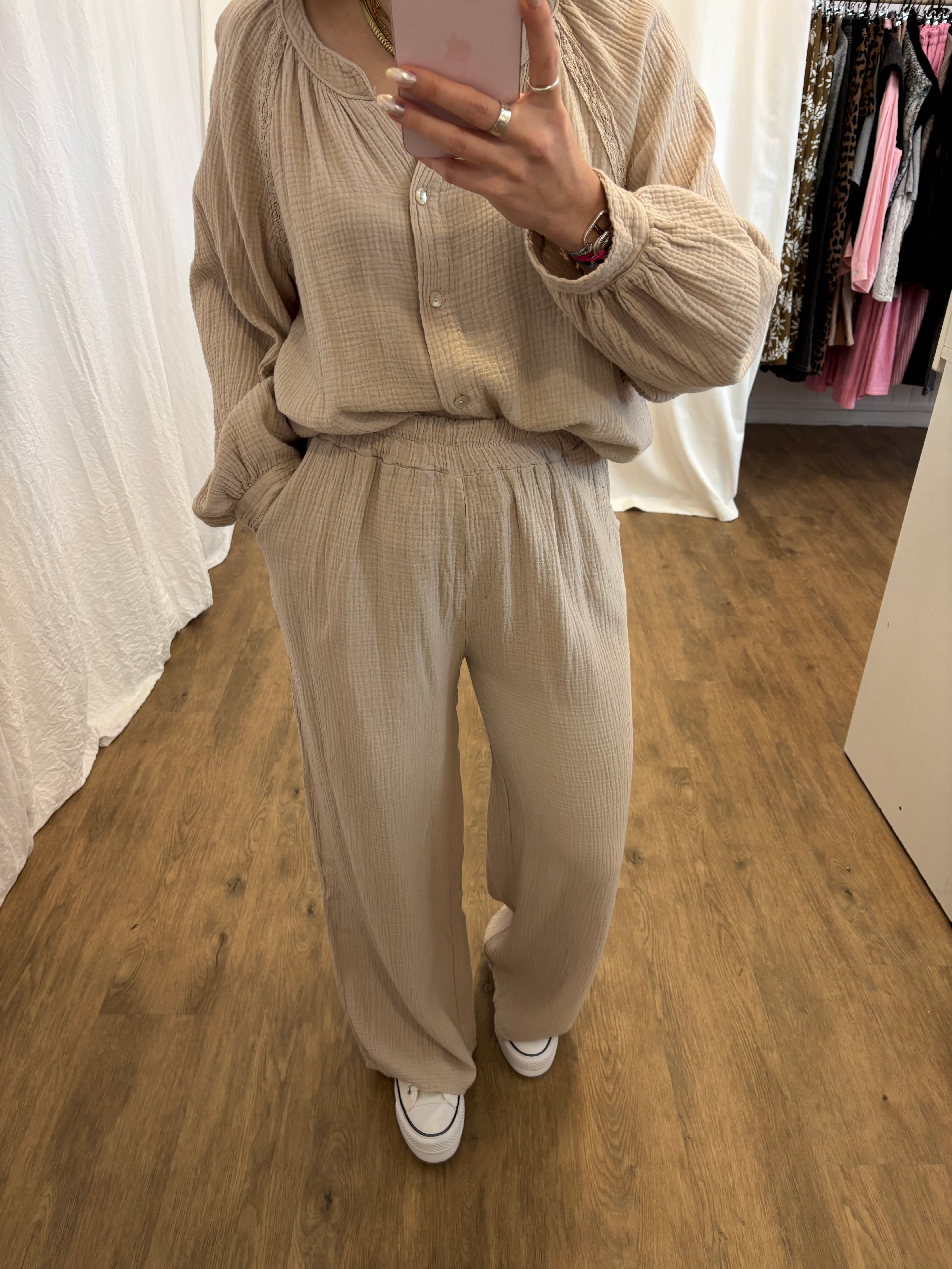 Pantalon LYA Beige