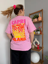 T-shirt CAPRI ISLAND Rose
