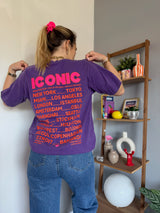 T-shirt ICONIC Violet