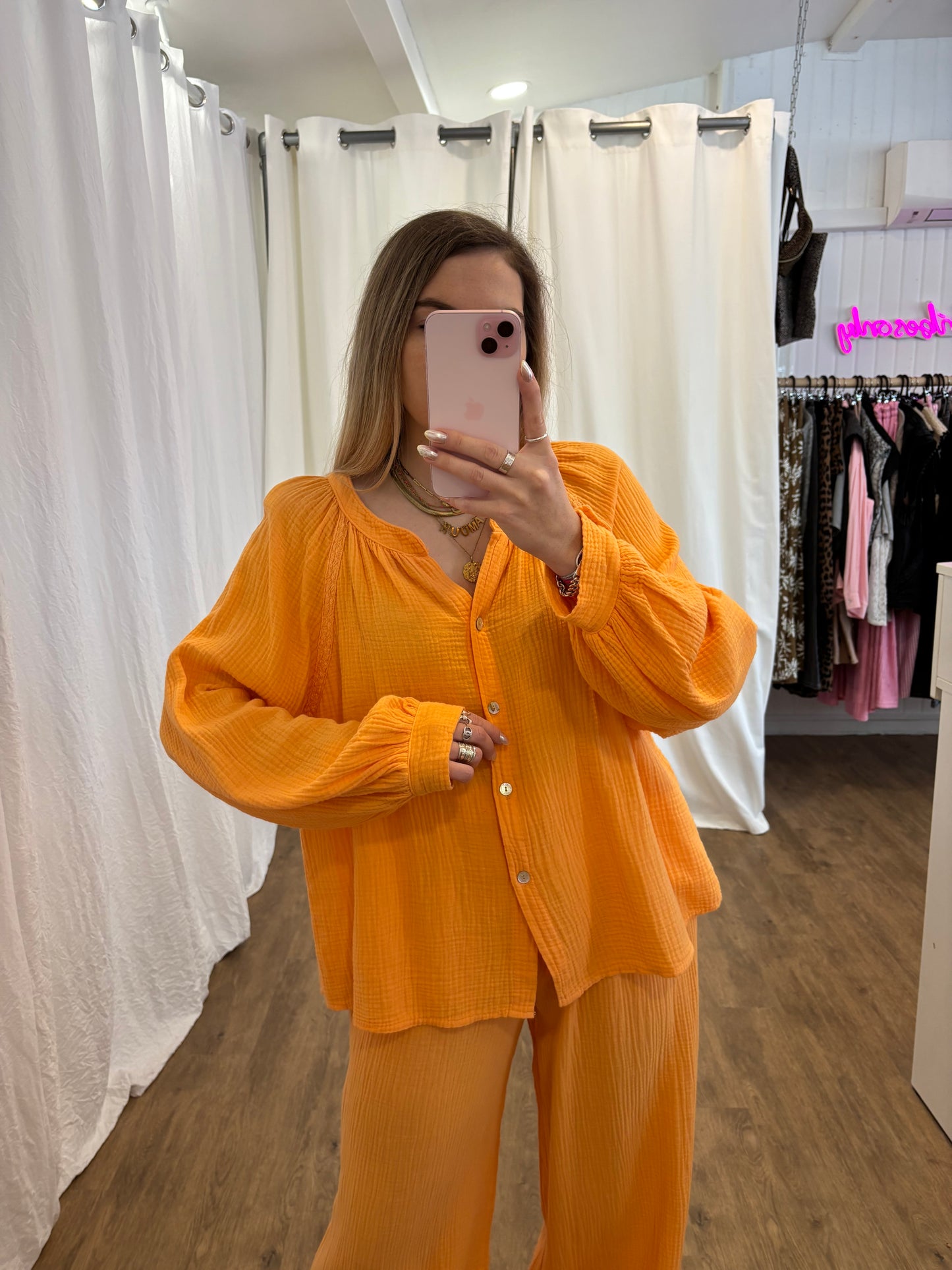 Blouse LYA Orange agrume