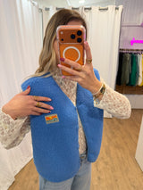 Gilet sans manches NINA Bleu