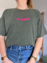T-shirt ICONIC Kaki