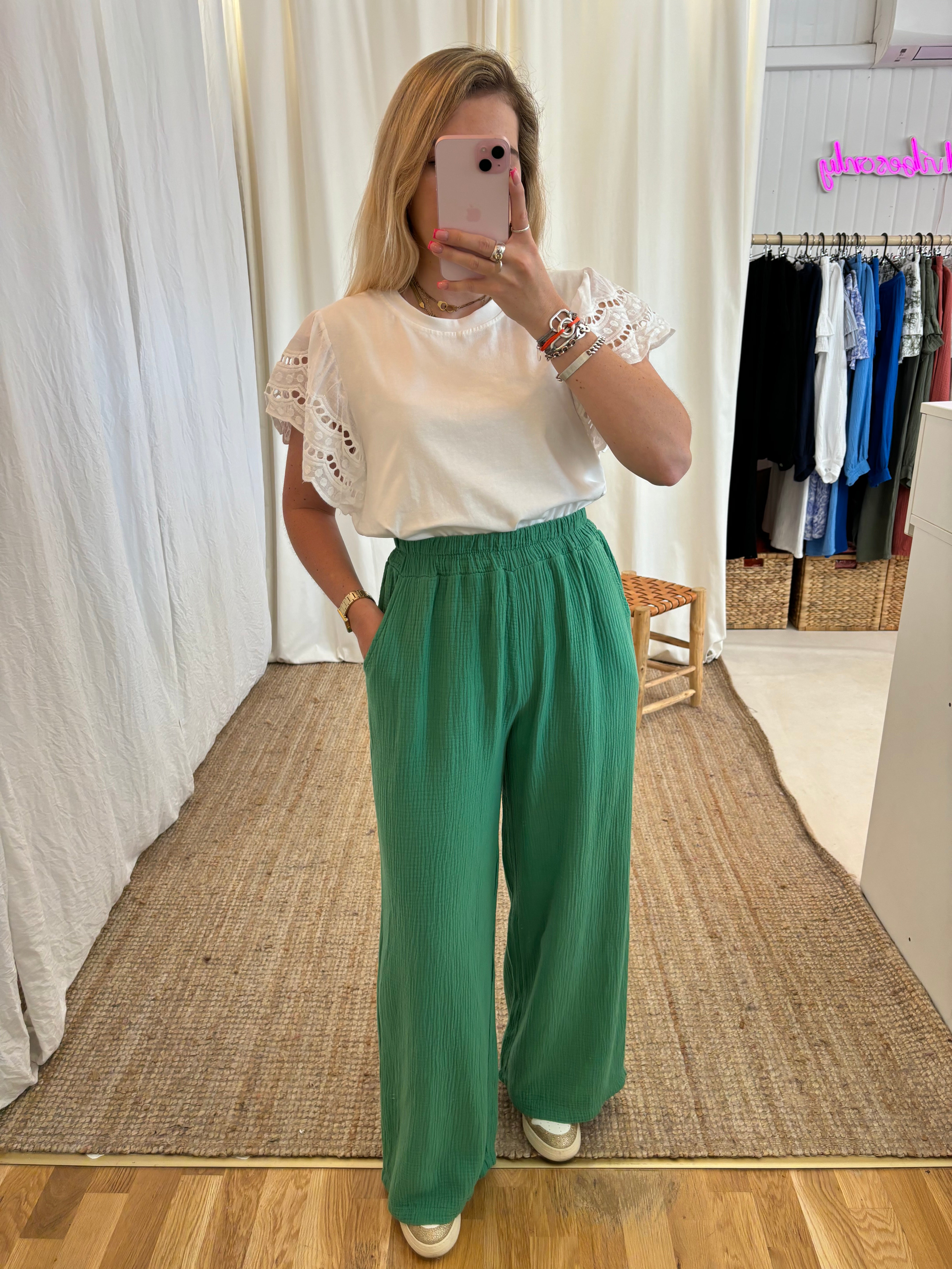 Pantalon LYA Vert