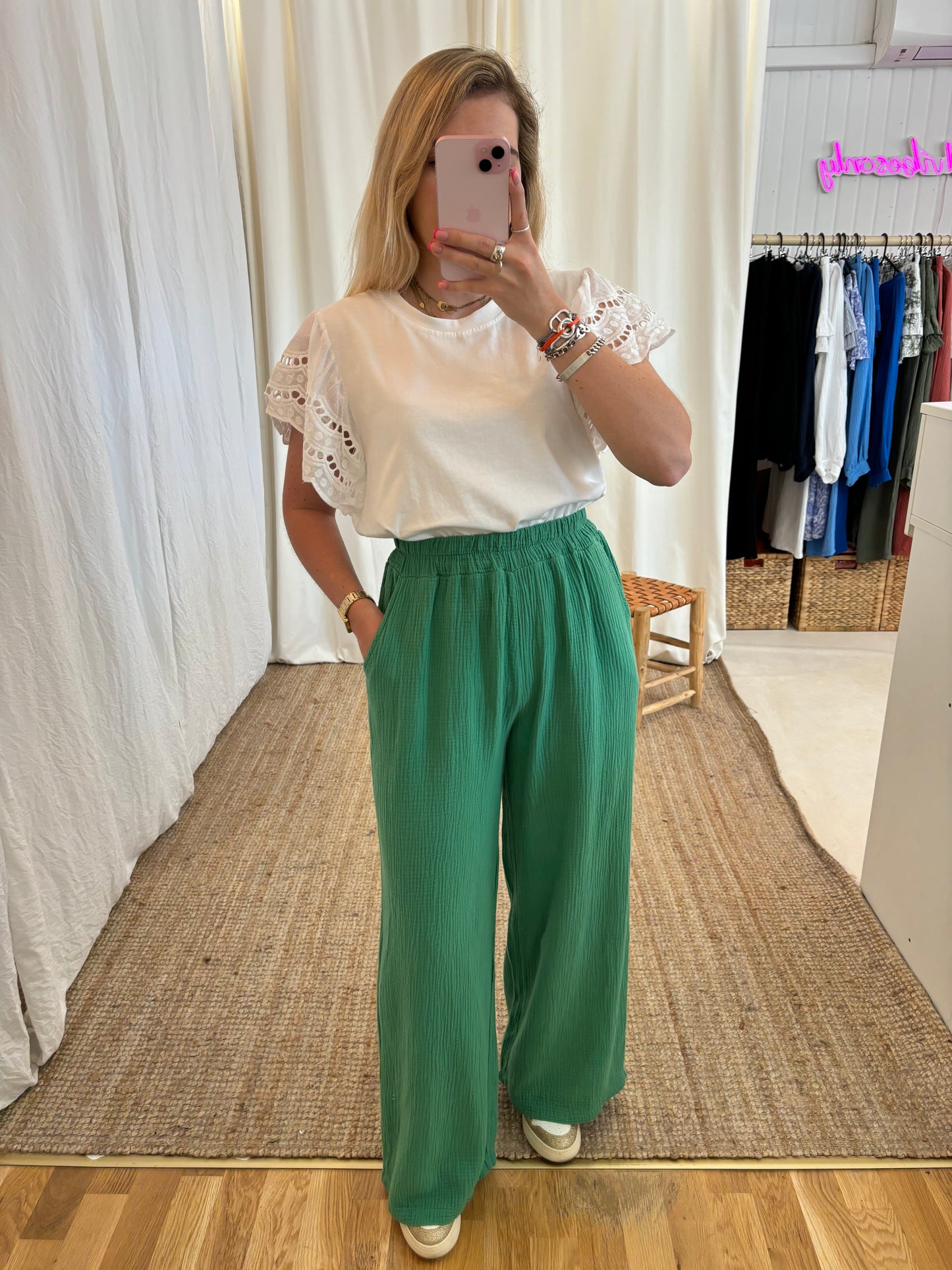 Pantalon LYA Vert