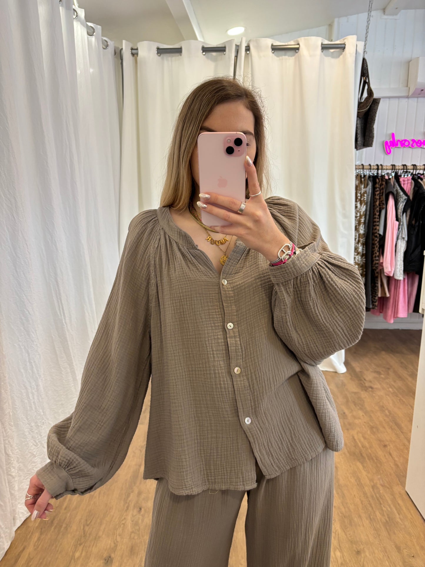Blouse LYA Taupe