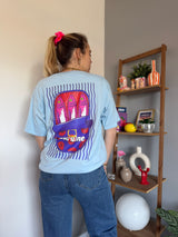 T-shirt SARDINE Bleu ciel