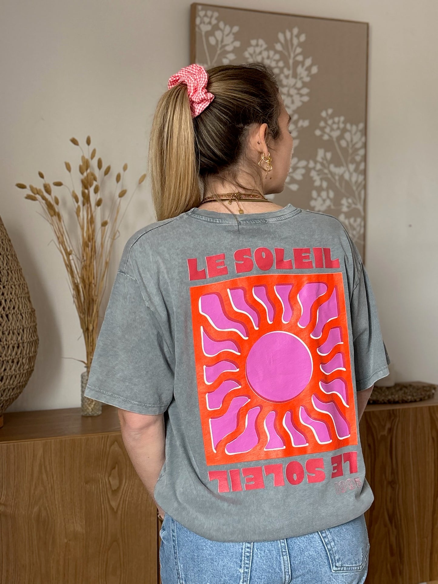 T-shirt SOLEIL Gris