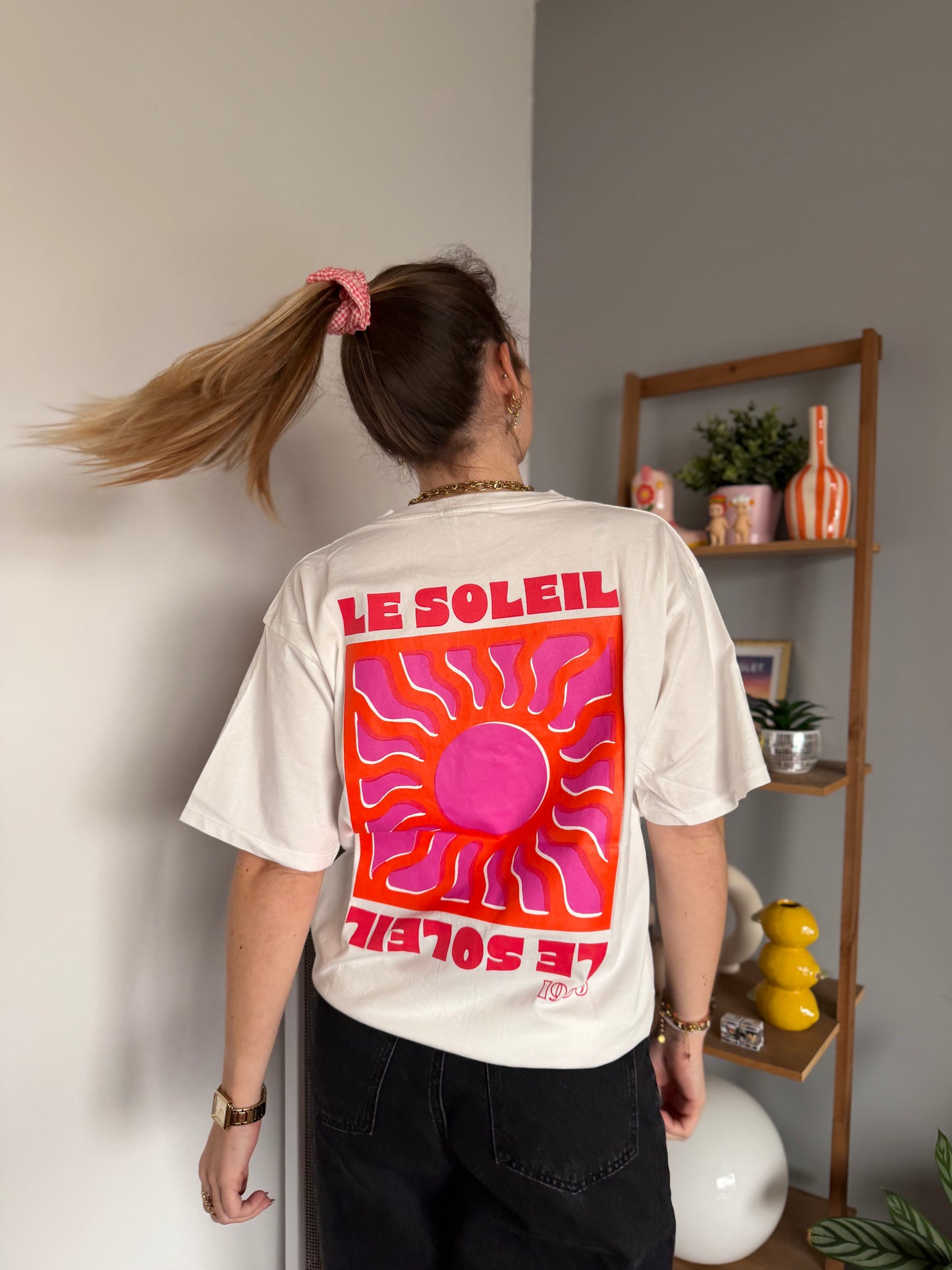 T-shirt SOLEIL Blanc