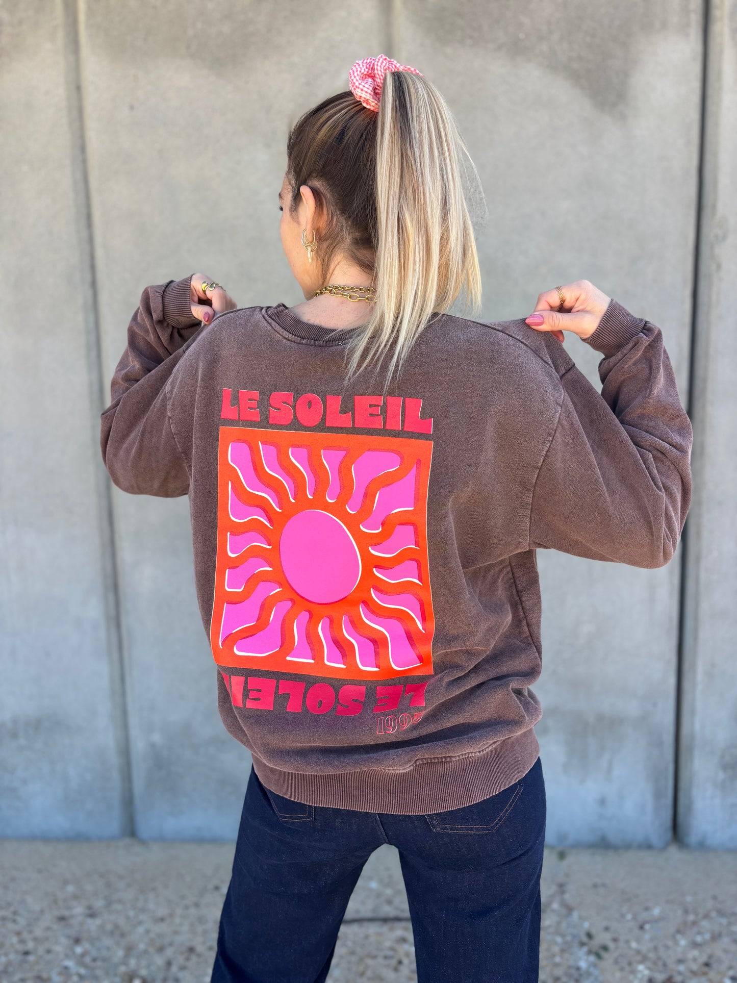 Sweat SOLEIL Marron