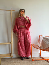 Pantalon DIANE Rouge