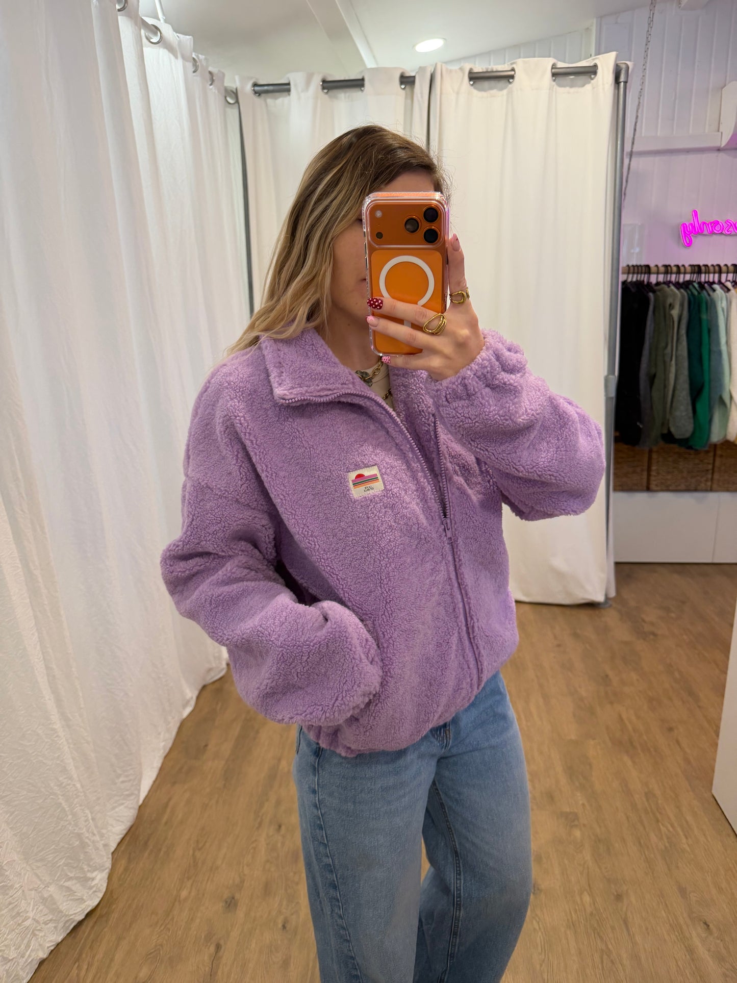 Veste polaire AVA Lilas