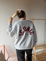 Sweat ICONIC CLUB Gris