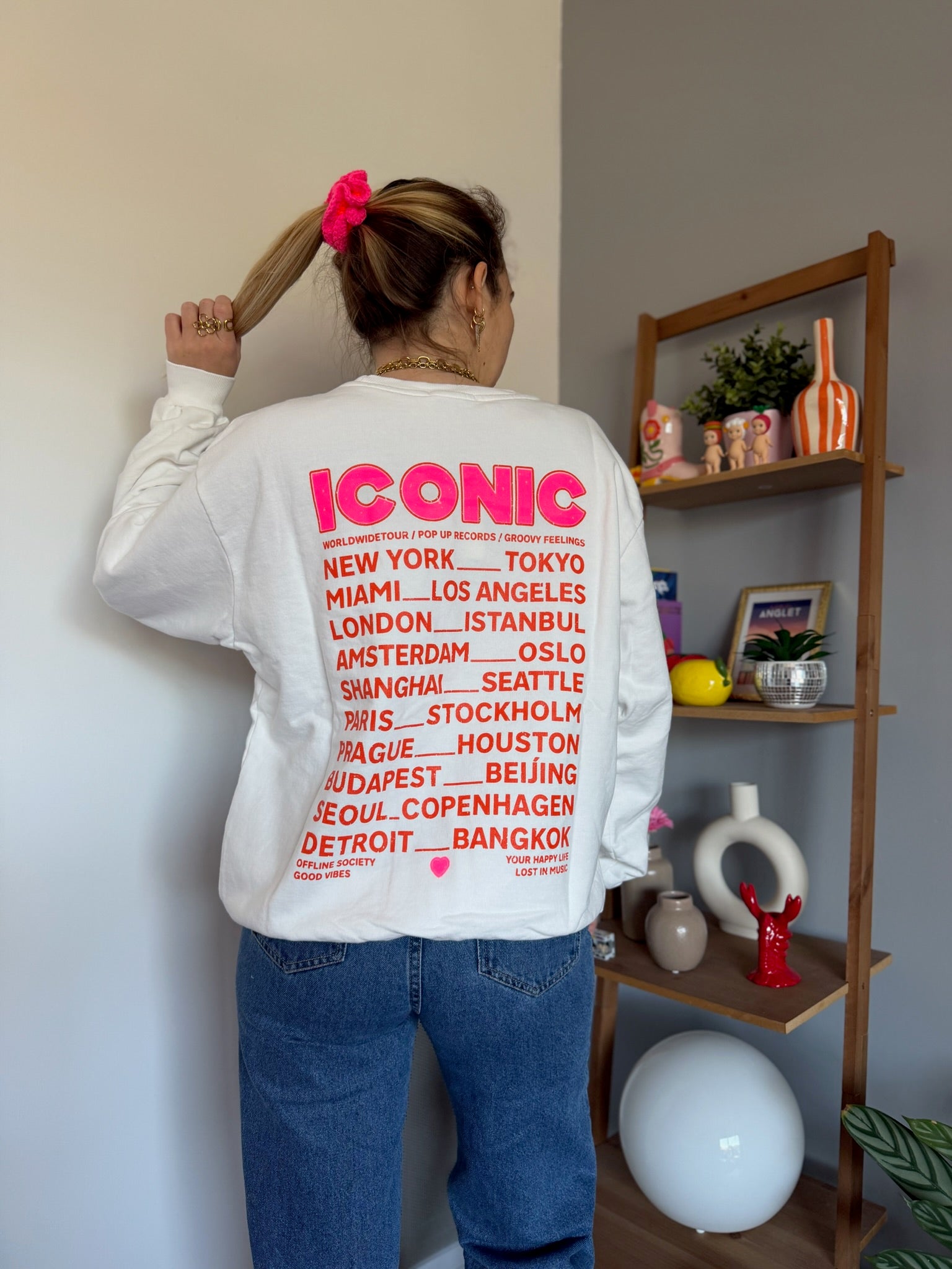 Sweat ICONIC Blanc