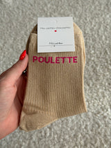 Chaussettes montantes POULETTE